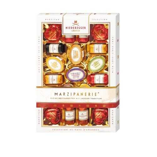 Набор конфет NIEDEREGGER Марцмпанерия из марципана в горьком шоколаде 50% какао 270г в Несте Ойл