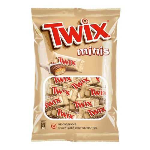 Шоколадные конфеты Twix minis 184 г в Несте Ойл