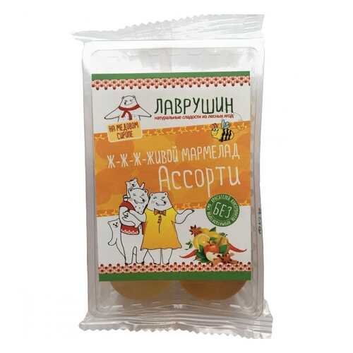 Мармелад Лаврушин Ассорти, 95 гр в Несте Ойл