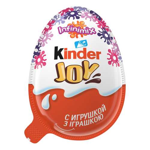 Кондитерское изделие Kinder Joy с игрушкой Инфинимикс 20 г в Несте Ойл