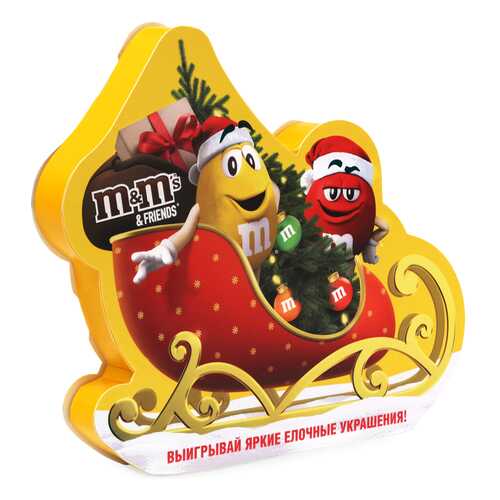 Набор конфет M&Ms санки 325 г в Несте Ойл