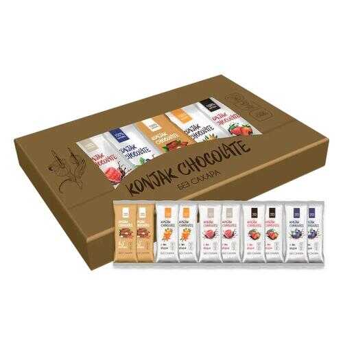 Шоколад без сахара KONJAK CHOCOLATE НАБОР, кор. 10 шт. в Несте Ойл