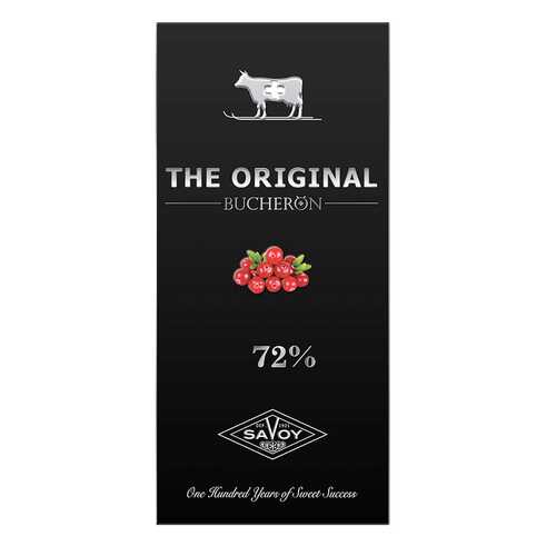 Шоколад Bucheron the original горький 72% с кусочками клюквы 100 г в Несте Ойл