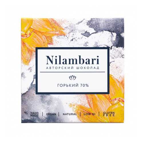 Шоколад горький 70% Nilambari 65 г в Несте Ойл