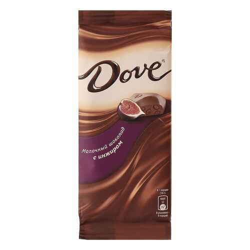 Шоколад молочный Dove с инжиром 90 г в Несте Ойл