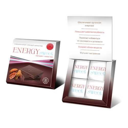 Шоколад темный iMix ENERGYsweet 40 г в Несте Ойл