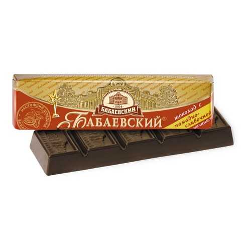 Шоколадный батончик Бабаевский темный с помадно-сливочной начинкой 50 г 20 штук в Несте Ойл