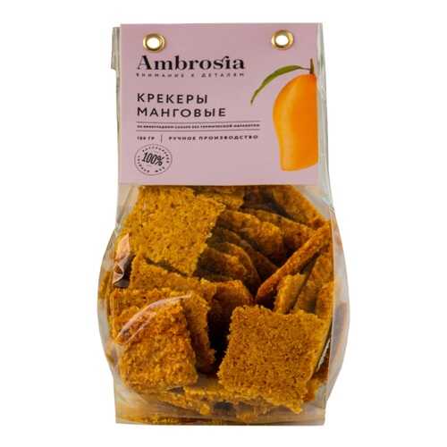 Крекер фруктово-ореховый Ambrosia Кокос-Манго 100г Россия в Несте Ойл