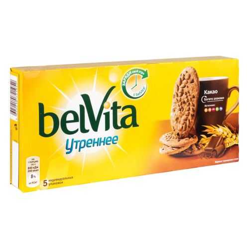 Печенье BelVita утреннее какао 225 г в Несте Ойл