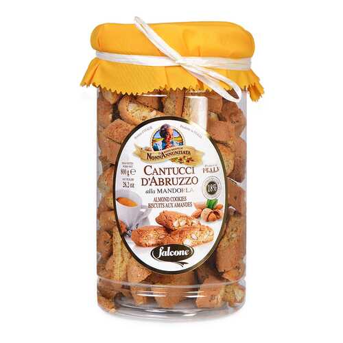 Печенье Falcone Cantuccini с миндалем 800г в тубе в Несте Ойл