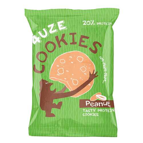 Печенье Fuze cookies вкус арахис 40 г в Несте Ойл