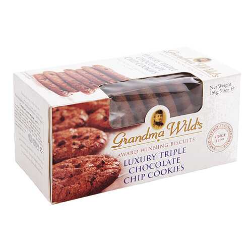 Печенье Grandma Wilds Luxury шоколадное 150 г в Несте Ойл