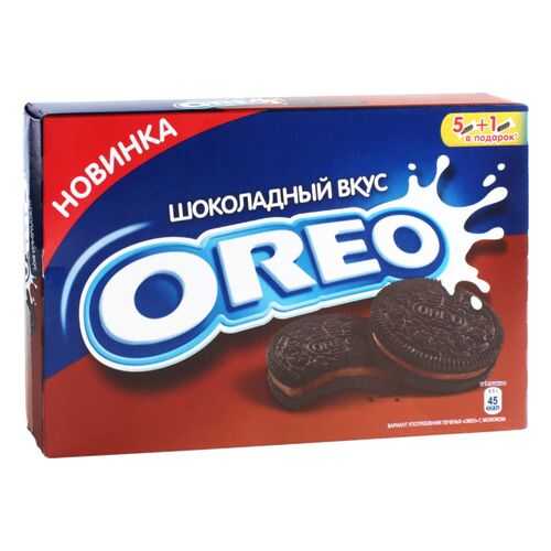 Печенье Oreo шоколадный вкус 228 г в Несте Ойл