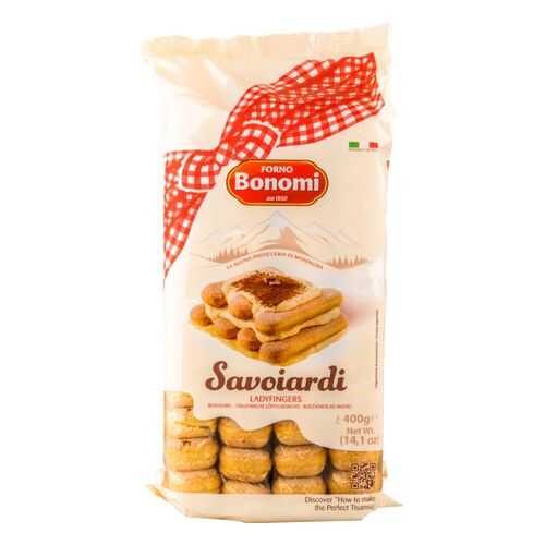 Печенье савоярди Forno Bonomi ladyfingers для тирамису 400 г в Несте Ойл