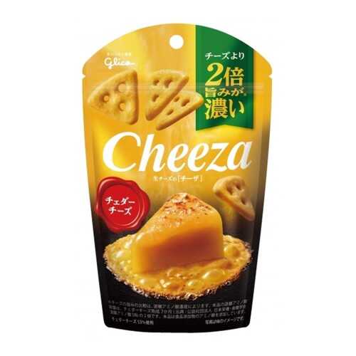 Печенье-снек Glico Cheeza с сыром чедером 40 г в Несте Ойл