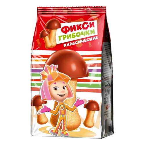 Печенье затяжное Фиксики грибочки классические 90 г в Несте Ойл