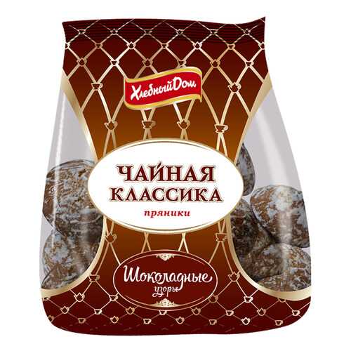 Пряники Хлебный Дом Чайная классика Шоколадные узоры 500г в Несте Ойл
