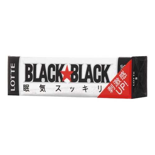 Жевательная резинка Lotte black black в Несте Ойл