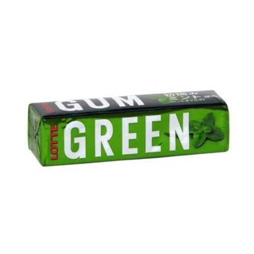 Жевательная резинка Lotte Green Gum, 19,1 г ,Япония в Несте Ойл