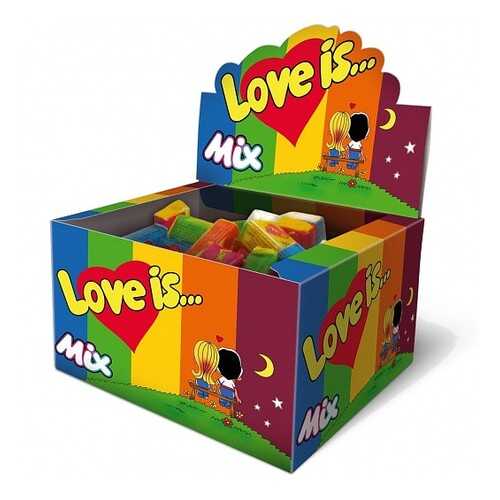 Жевательная резинка Love is... блок микс в Несте Ойл