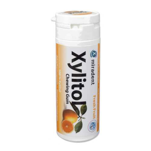 Жевательная резинка Miradent xylitol chewing gum свежие фрукты в Несте Ойл