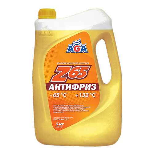 Антифриз AGA G11 желтый 5л в Несте Ойл