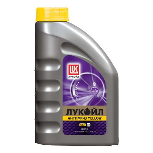 Антифриз готовый желтый LUKOIL G12 1 кг в Несте Ойл