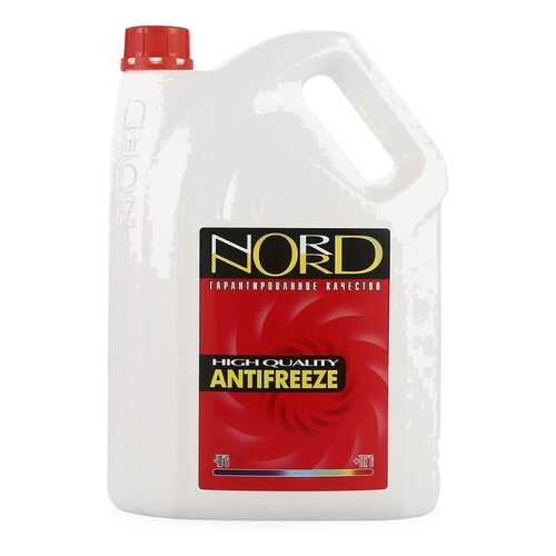 Антифриз NORD High Quality Antifreeze готовый -40C красный 3 кг NR 22243 в Несте Ойл