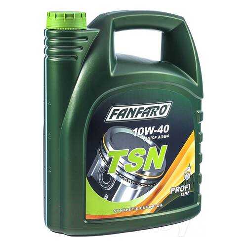 6704 FANFARO TSN 10W-40 4 л. (metal) Полусинтетическое моторное масло в Несте Ойл