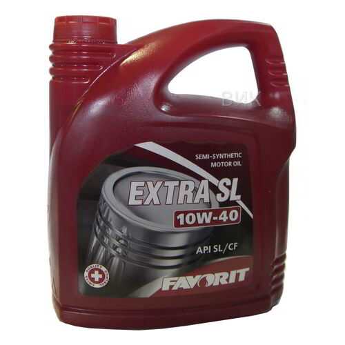 Favorit Extra SL SAE 10W-40 API SL/CF, 5л в Несте Ойл