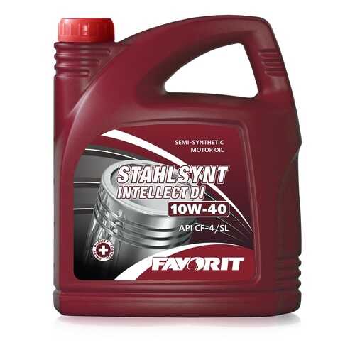 Favorit STAHLSYNT Intelleсt DI SAE 10W-40 API CF-4/SL, 4л в Несте Ойл