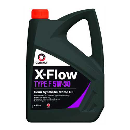 Масло моторное 5W30 COMMA 4л полусинтетика XFLOW TYPE F COMMA арт. XFF4L в Несте Ойл