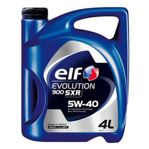 Масло моторное elf evolution 900 sxr 5w40 4л ro196115 в Несте Ойл