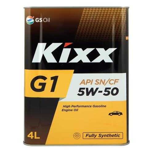 Масло моторное G1 SN Plus 5W50 синт.4л KIXX в Несте Ойл