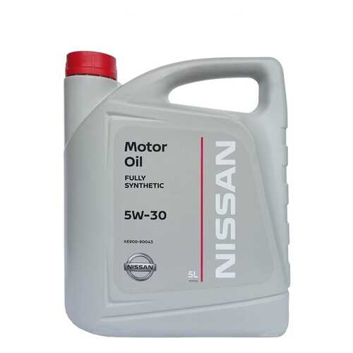 Масло моторное KE9009-9943 синт.5л SAE5W30 NISSAN OE в Несте Ойл