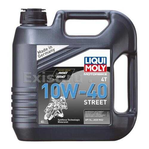 Масло Моторное Liqui Moly Motorbike 4t 10w-40 Street 4l Liqui moly арт. 1243 в Несте Ойл