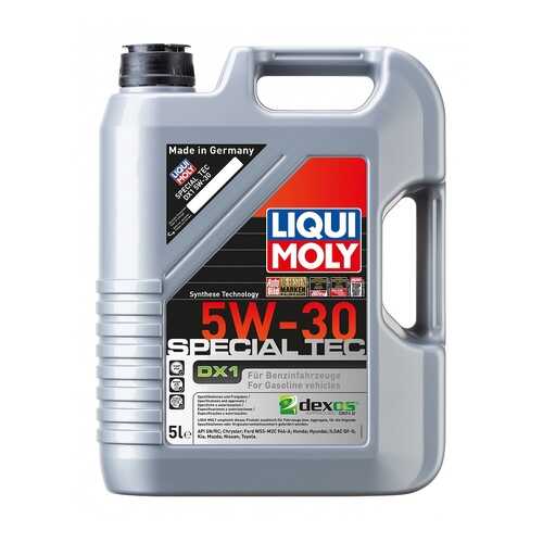 Масло моторное Liqui moly Special Tec DX1 5W-30 5л в Несте Ойл