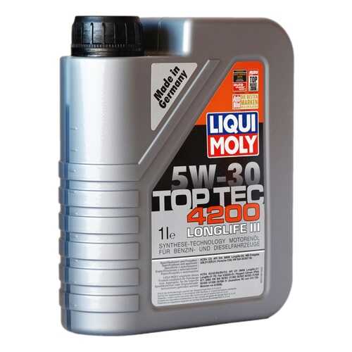 Масло Моторное Liqui Moly Top Tec 4200 5w-30, 5 1l Liqui moly арт. 89738972 в Несте Ойл