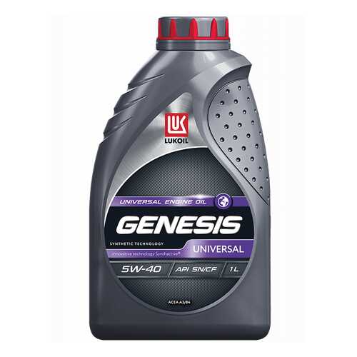 Масло моторное Лукойл Genesis Universal 5W40 4 л 3148631 в Несте Ойл