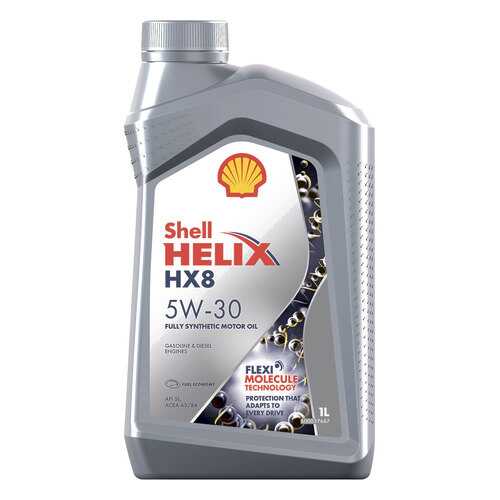 Масло моторное синтетическое Shell Helix HX8 Synthetic 5W-30 (1л) 550046372 в Несте Ойл