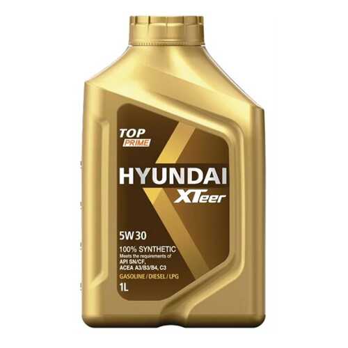 Моторное масло 5w30 Hyundai Xteer 1л Синтетика Top Sn/Cf,C3 Hyundai Xteer 1011004 в Несте Ойл