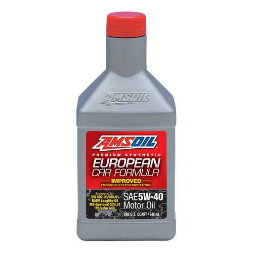 Моторное масло Amsoil European Car Formula SAE 5W-40 0,946л в Несте Ойл