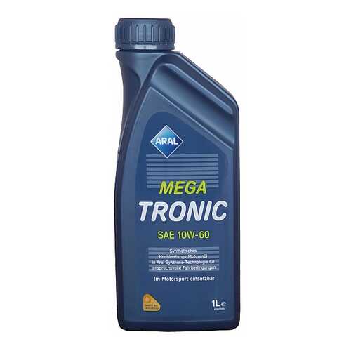 Моторное масло Aral MegaTronic 10W-60 1л в Несте Ойл