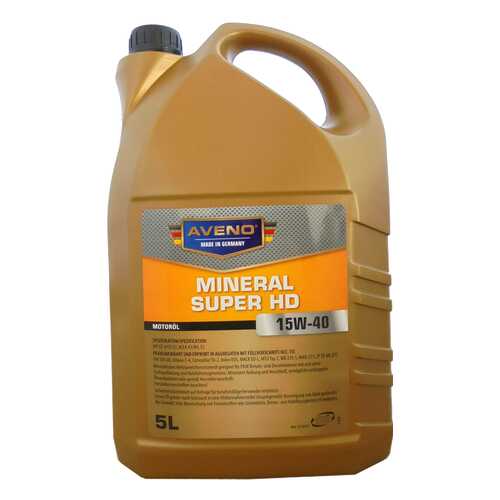 Моторное масло Aveno Mineral Super 15W-40 4л в Несте Ойл