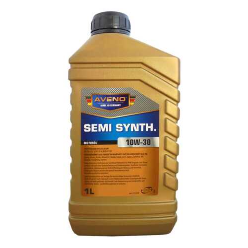 Моторное масло Aveno Semi Synth 10W-30 1л в Несте Ойл
