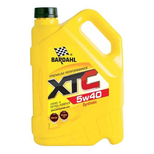 Моторное масло Bardahl XTC 5W-40 5л в Несте Ойл
