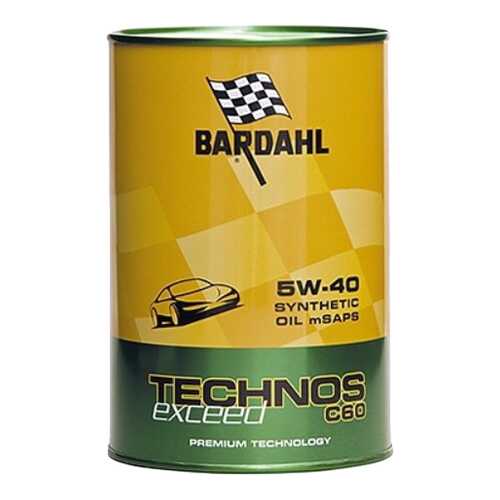 Моторное масло Bardahl XTC C60 Technos Exceed 5W-40 1л в Несте Ойл