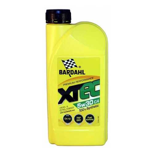 Моторное масло Bardahl XTEC С4 5W-30 1л в Несте Ойл