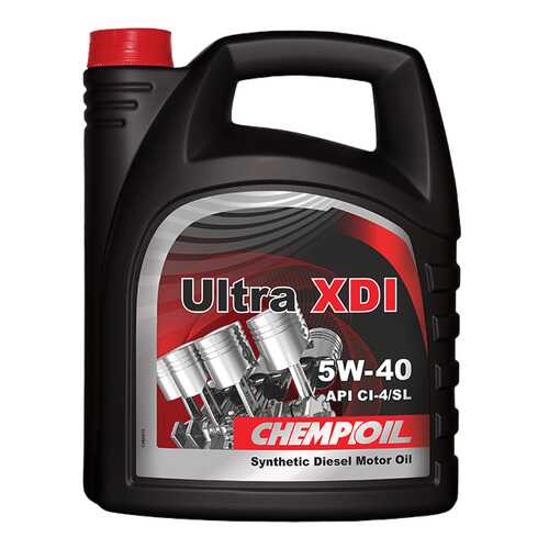 Моторное масло Chempioil Ultra XDI 5w-40 5л в Несте Ойл