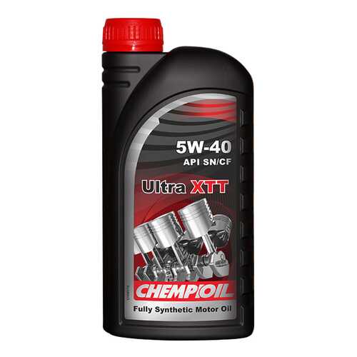 Моторное масло Chempioil Ultra XTT 5w-40 1л в Несте Ойл